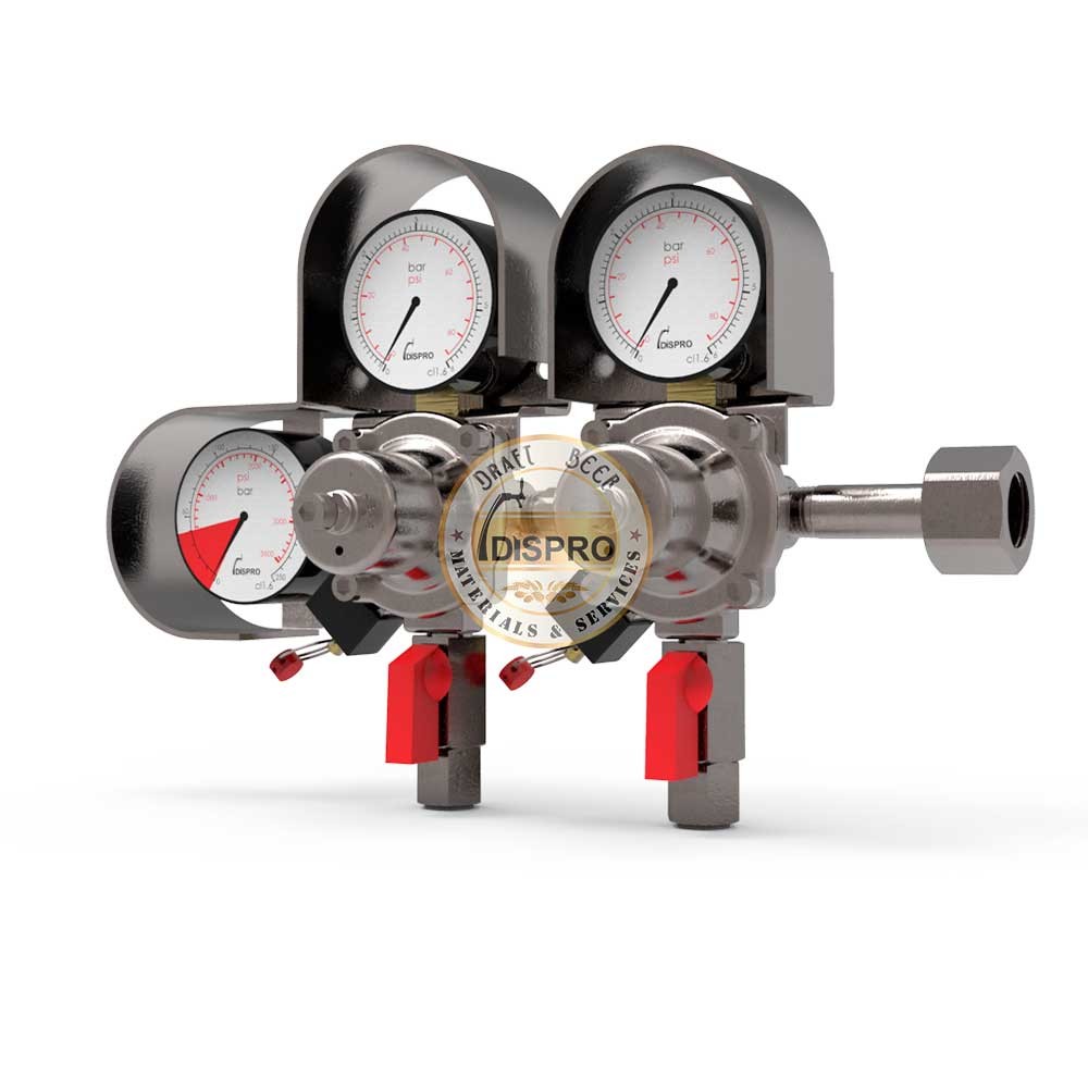 Regulador Plus 2 Cuerpos Dispro Rosca DIN 5/8"