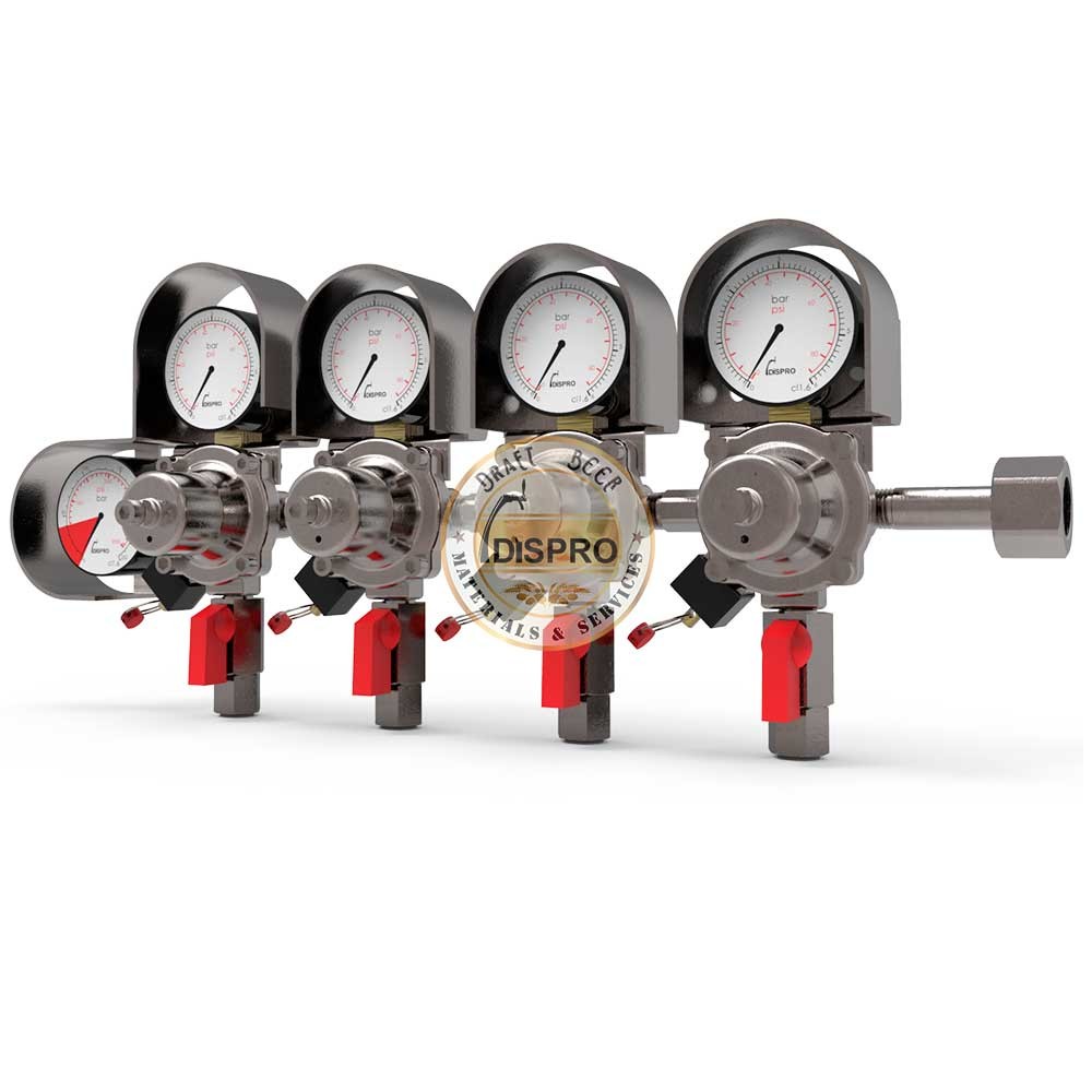 Regulador Eco 4 Cuerpos Dispro G1/2" 5/8"