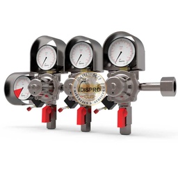 [PM007] Regulador Plus 3 Cuerpos Dispro Rosca DIN 5/8"