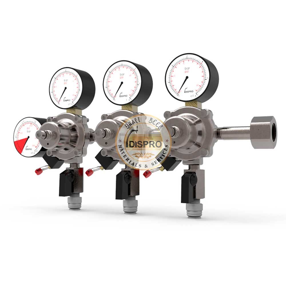 Regulador Eco 3 Cuerpos Dispro G1/2&quot; 5/8&quot;