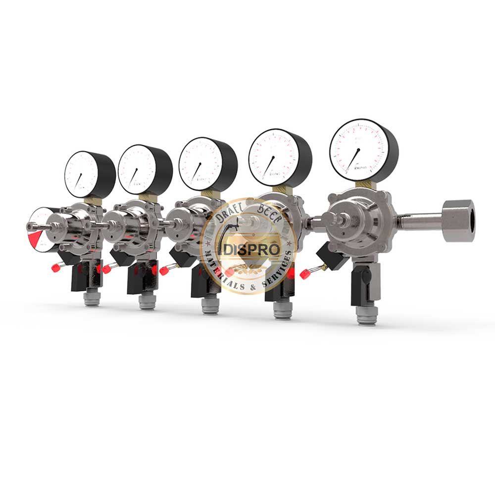 Regulador Eco 5 Cuerpos Dispro G1/2&quot; 5/8&quot;