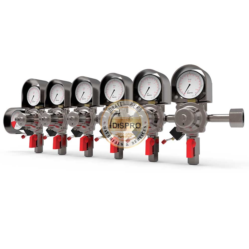 Regulador Eco 6 Cuerpos Dispro G1/2&quot; 5/8&quot;