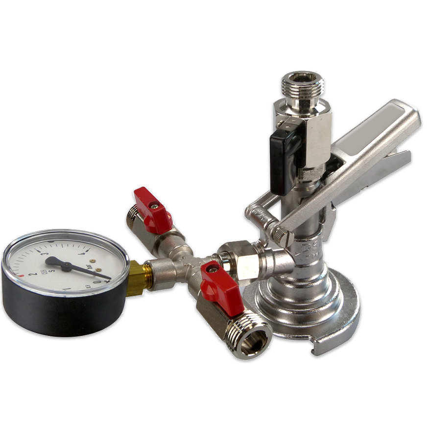 Conexión Válvula Llenado 2x5/8&quot; Pinchador de llenado