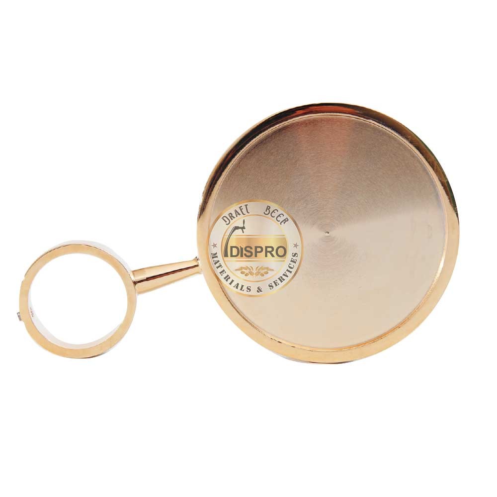 Medallon Ciego Aro D 25mm Dorado