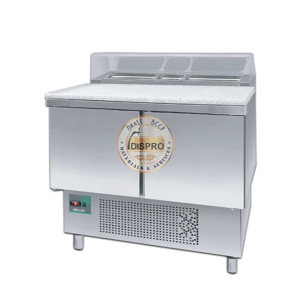 Mesa Ensaladas Granito Tpzg-100 Gr Ri Ca 906x700x1010mm