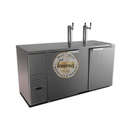 [OD053] Kegerator Dispro Inox 2 puertas, FDD-69-S-N 115V-50/60H