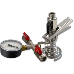 [HE100] Conexión Válvula Llenado 2x5/8&quot; Pinchador de llenado