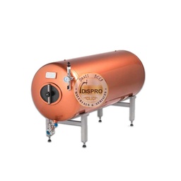 [OD025] Duotank 1.000Litros Refrigerado Pintado Cobre Pulido