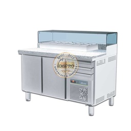 [EN117] Mesa Pizza Con Injertos Mm-160 Granito 110v/60h